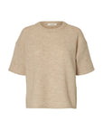 SELECTED FEMME TOPP LULU 2/4 BIRCH _105844.jpg