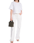 SELECTED FEMME TOPP MARITA 2/4 PEARL TEE BRIGHT WHITE_88462.jpg