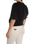 SELECTED FEMME TOPP TENNY 3/4 SWEAT BLACK_111873.jpg