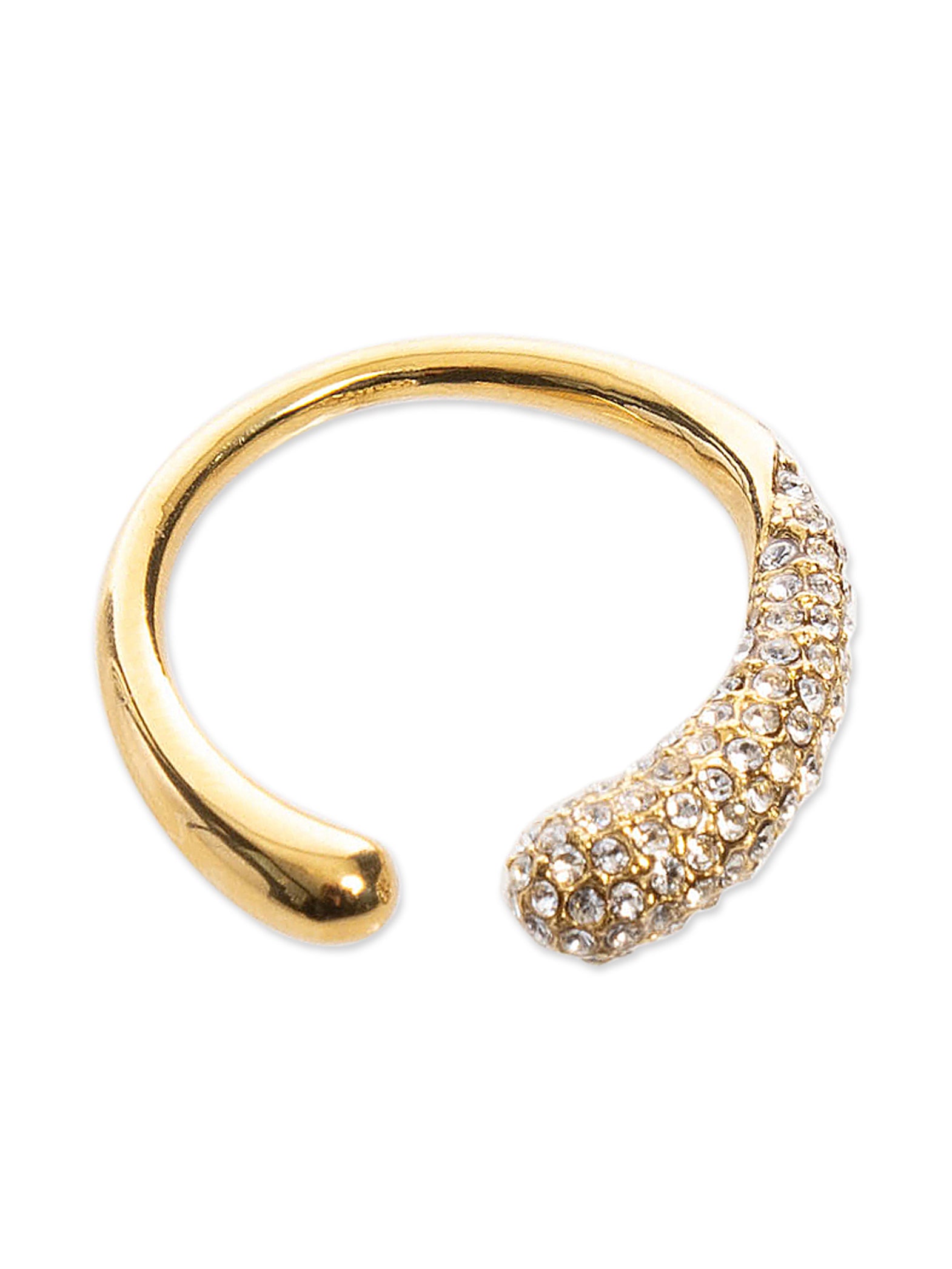 A&C OSLO RING STEEL SOFT WITH STONE GOLD PLEATED_93453.jpg