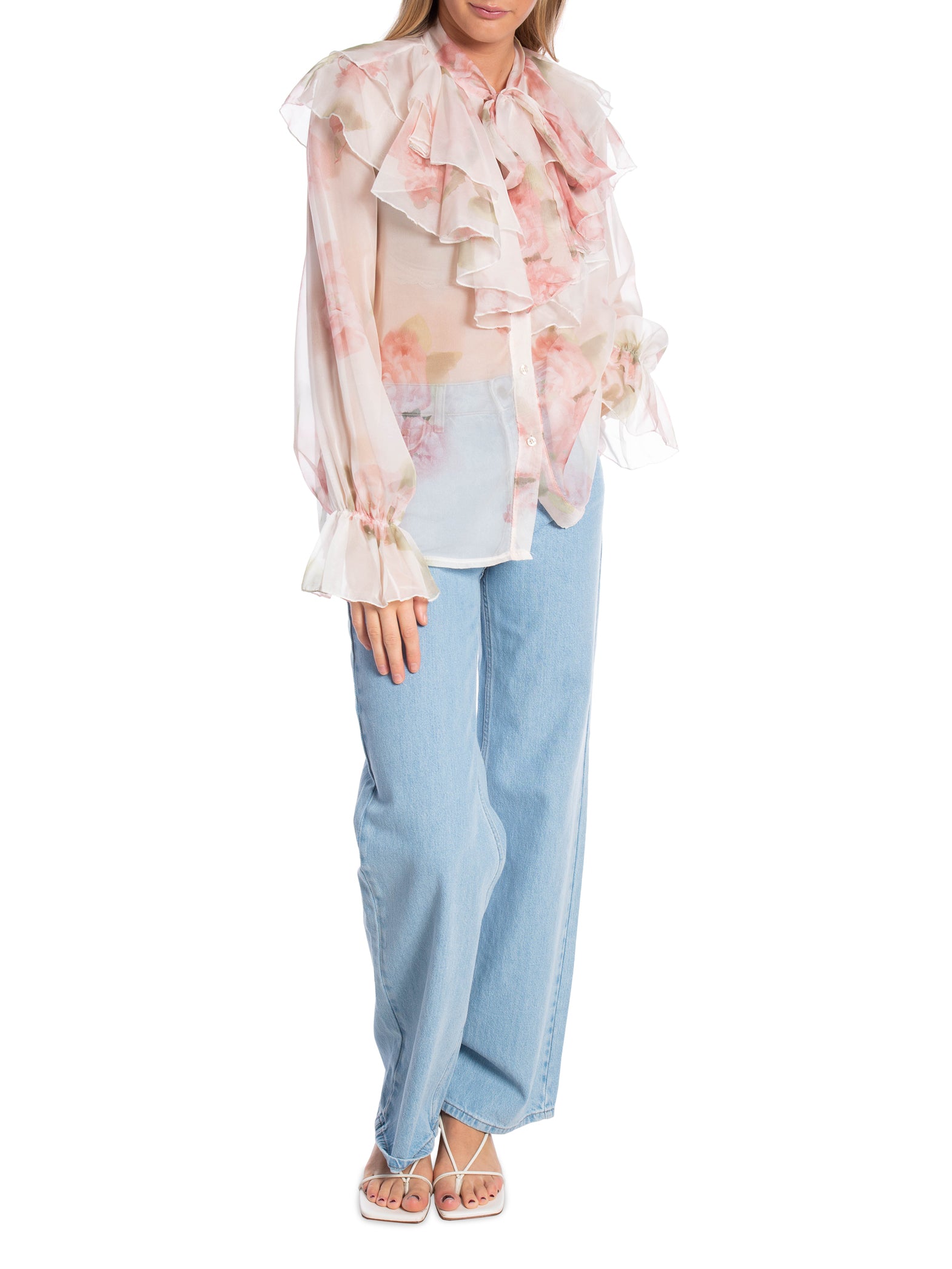 BLUS RUFFLED FLOWER BEIGE_98515.jpg