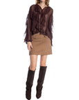COPPEROSE BLUS ELEGANT RUFFLE BROWN_102484.jpg