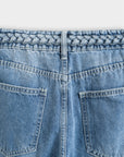 COPPEROSE JEANS BRAIDED WAIST MID BLUE_107198.jpg