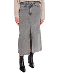CO´COUTURE KJOL VIK ASYM SLIT MID GREY_82718.jpg
