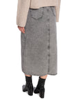 CO´COUTURE KJOL VIK ASYM SLIT MID GREY_82719.jpg