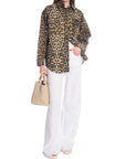 CO´COUTURE SKJORTA LEO DENIM KHAKI _89041.jpg