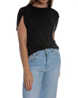 CO`COUTURE TOPP CAMILLA RUCHED SHOULDER DARK GREY_110067.jpg