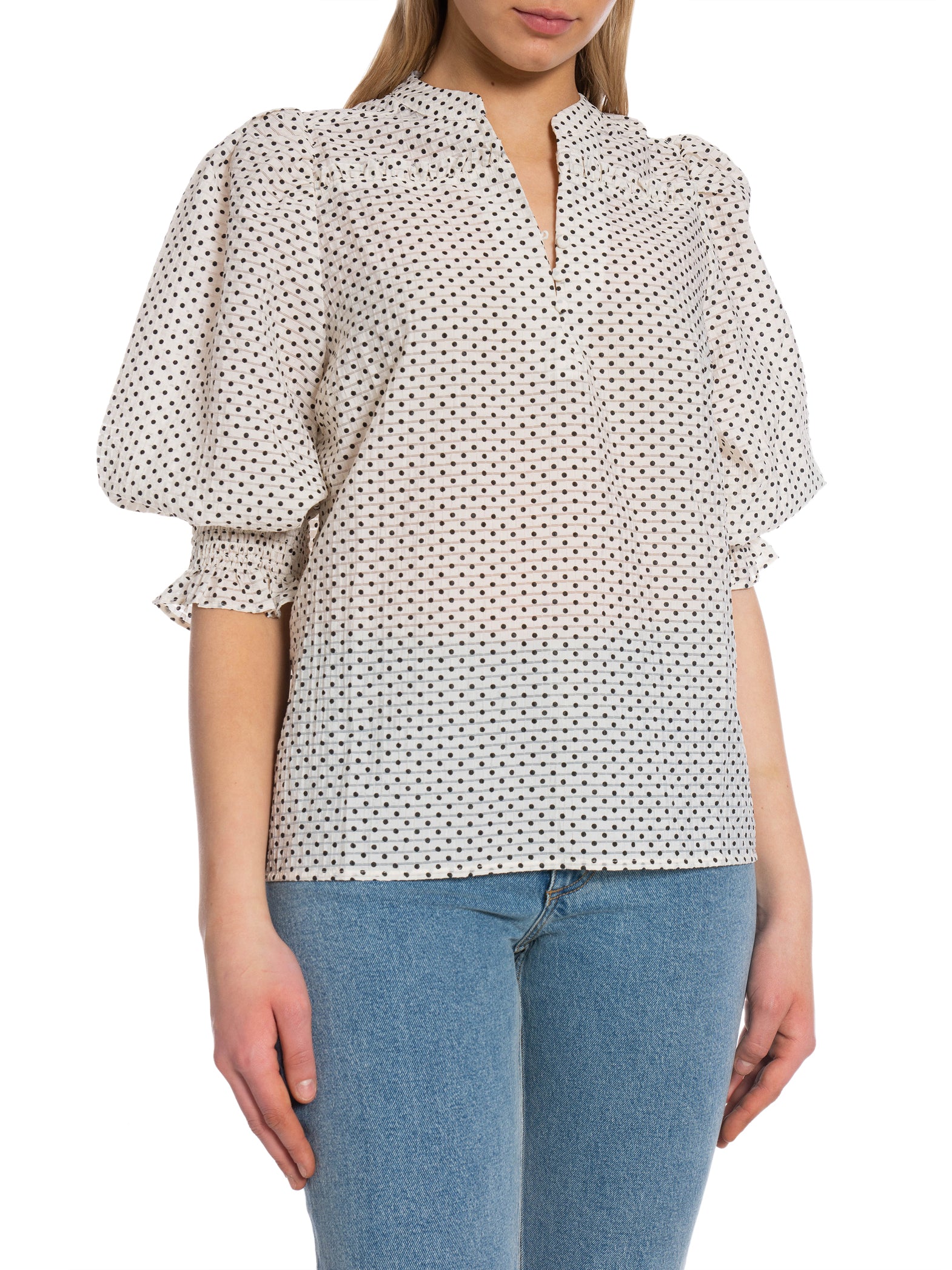 CO\'COUTURE TOPP CHESS DOT OFF WHITE_86083.jpg