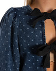 CO\'COUTURE TOPP DARIN DOT BOW DENIM BLUE_91279.jpg