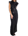 CO'COUTURE TOPP GITT PLEAT BLACK _103454.jpg