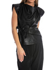 CO'COUTURE TOPP GITT PLEAT BLACK _103455.jpg
