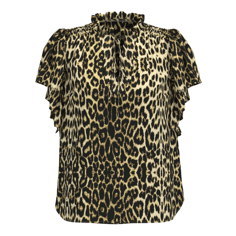 CO\'COUTURE TOPP LEO FRILL KHAKI_90506.jpg
