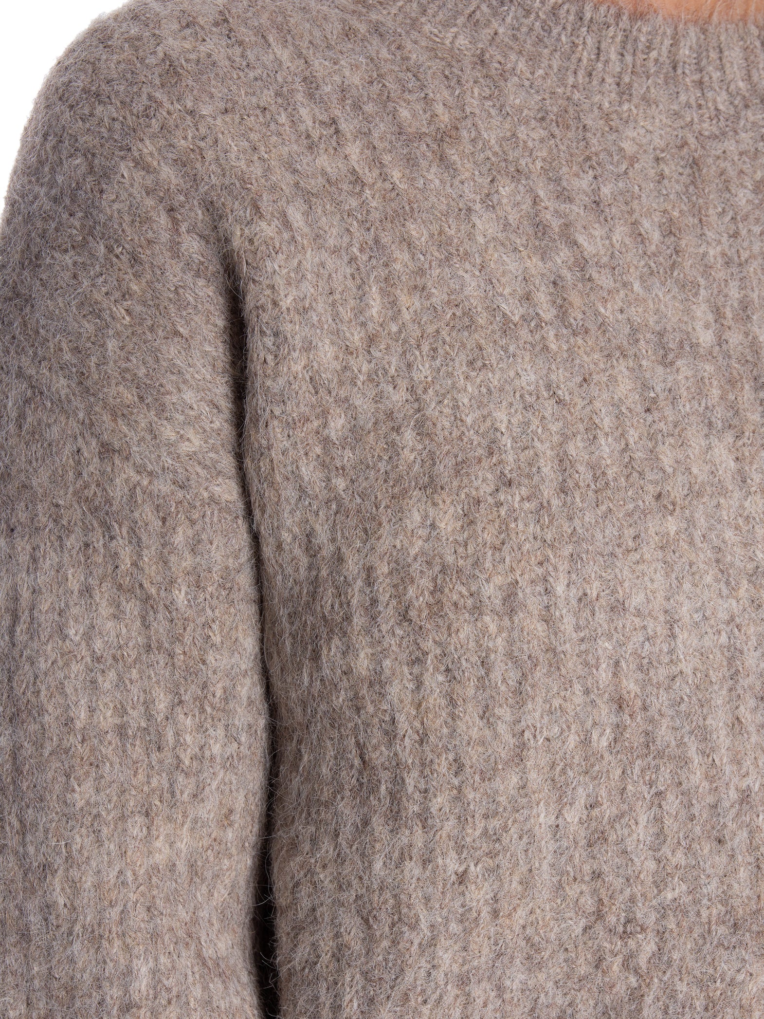 CO\'COUTURE TRÖJA CORALIE CROP RIB O-KNIT WALNUT_93079.jpg