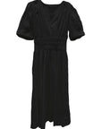 JUS DE POM KLÄNNING V-NECK SMOCKING NOIR_98669.jpg
