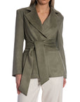 KAVAJ CLASSIC FAUX SUEDE WITH SCARF KHAKI_106015.jpg