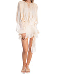 KLÄNNING DRAPED RUFFLES CHAMPAGNE BEIGE_98833.jpg