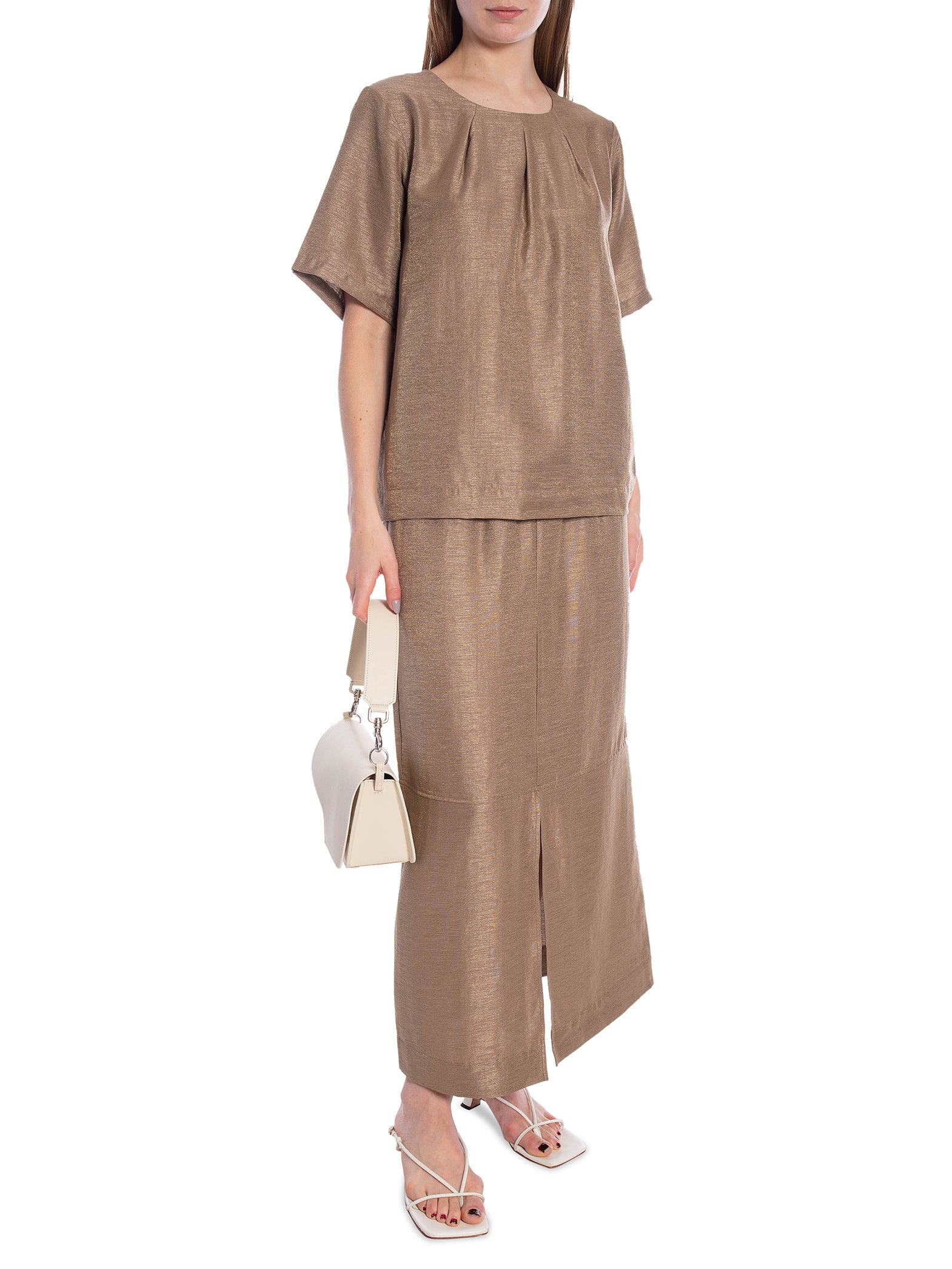 LEVETE ROOM KJOL HARLO TAUPE GRAY_89667.jpg