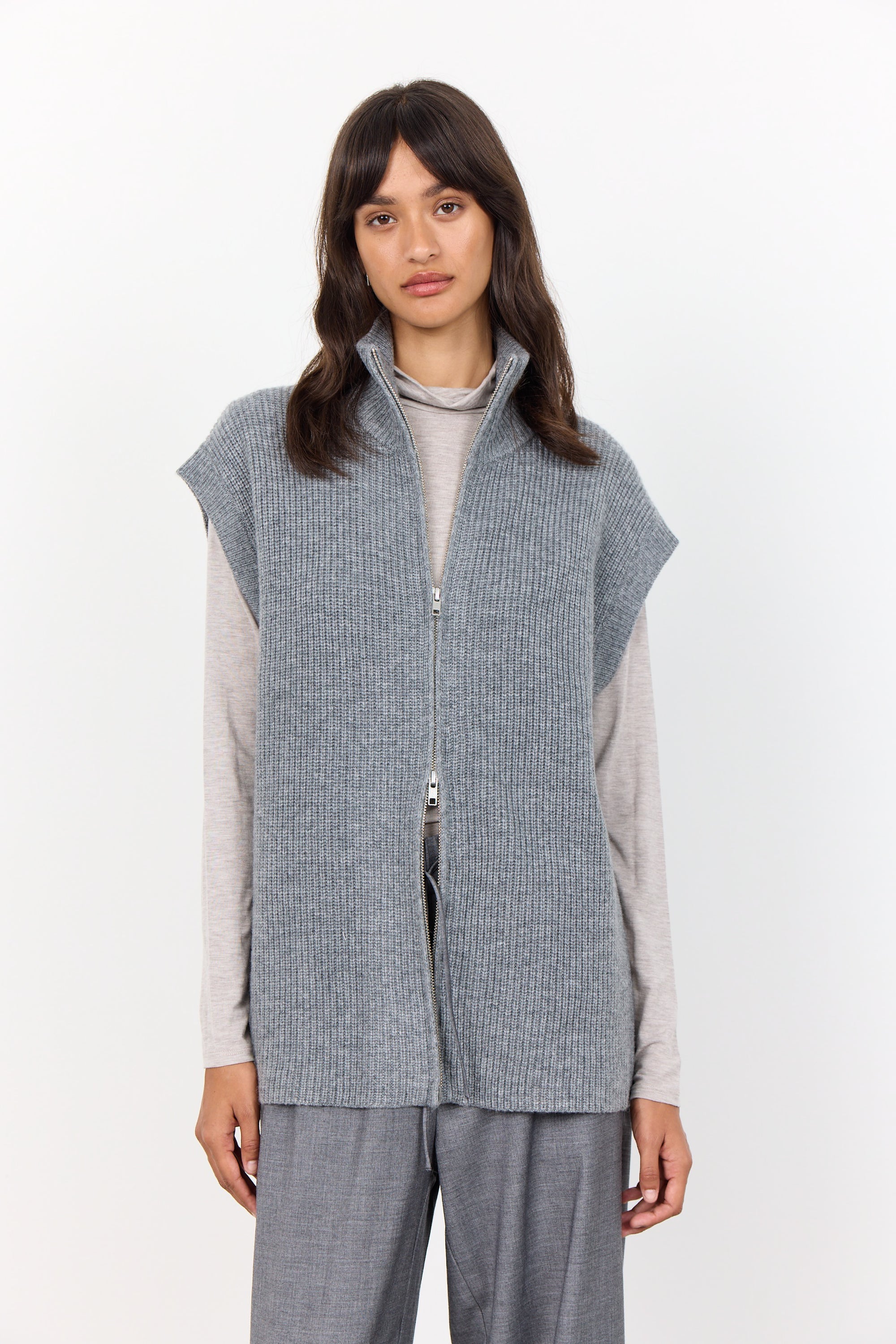 LEVETE ROOM VÄST JULIANA 3 DARK GREY MELANGE_94289.jpg