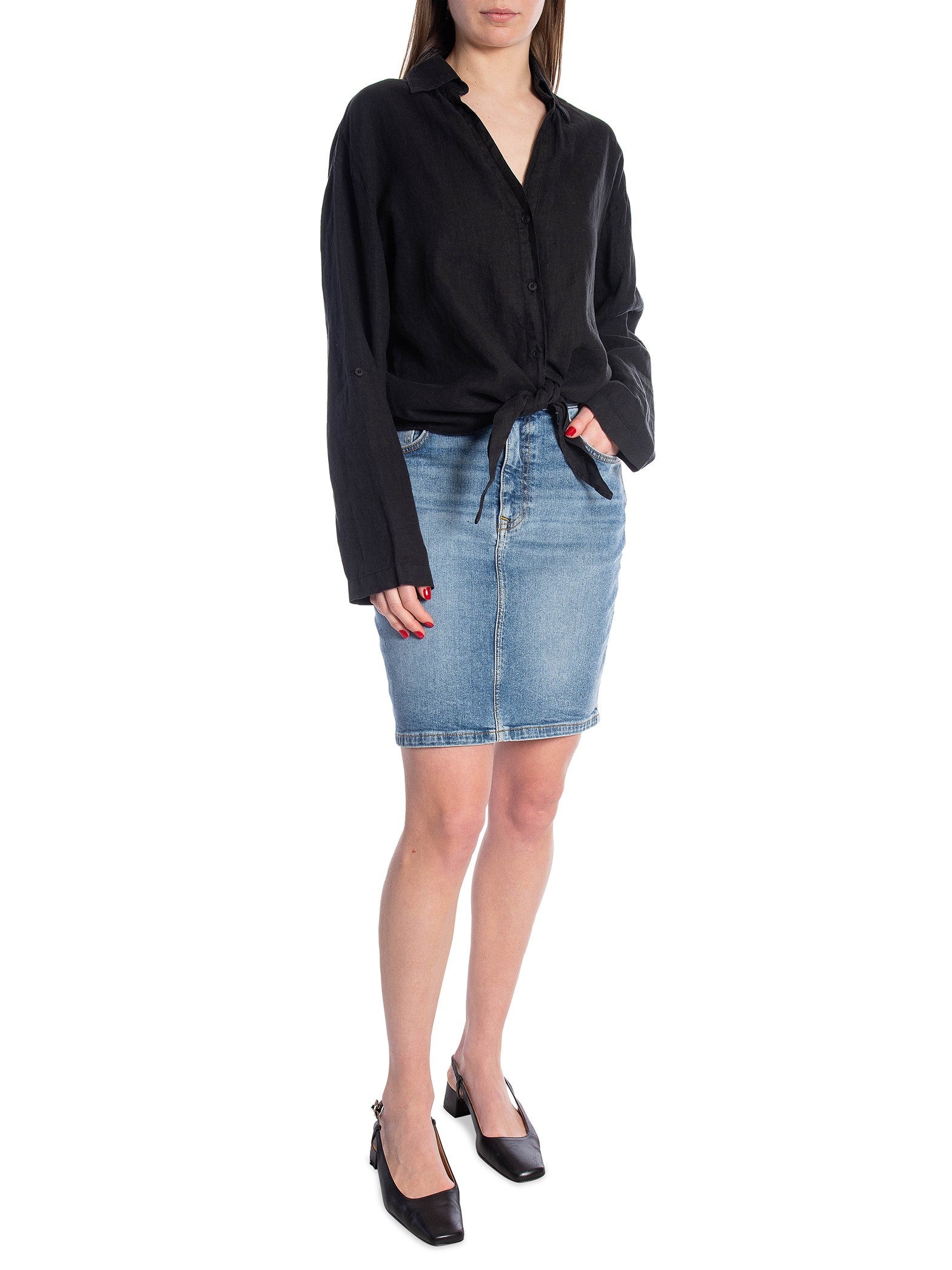 LOIS SKJORTA PIA LINEN BLACK_96378.jpg