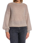 MAËLYS PARIS TRÖJA ROUND NECK MOHAIR BEIGE_91587.jpg