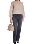 MAËLYS PARIS TRÖJA ROUND NECK MOHAIR BEIGE_91589.jpg