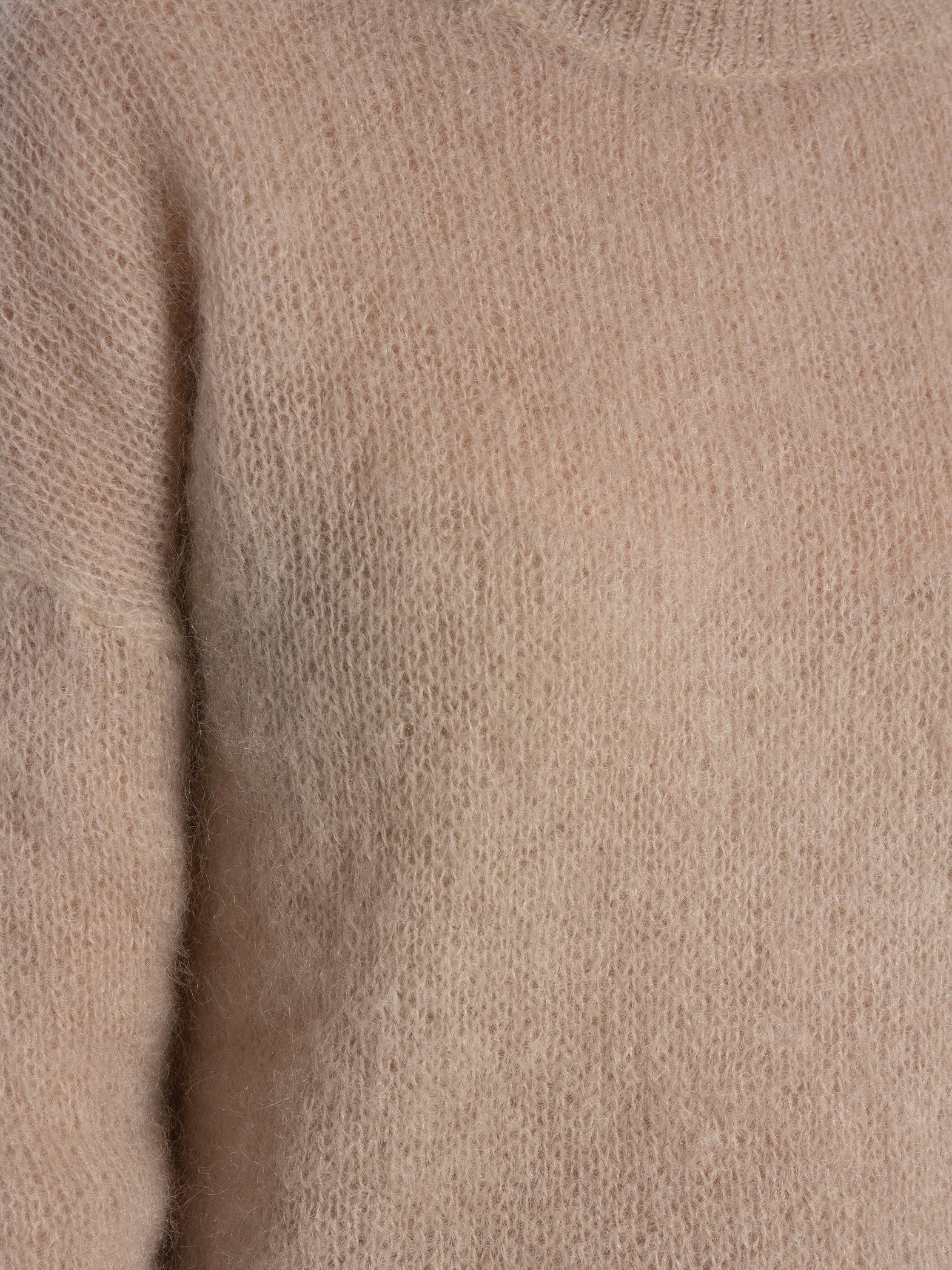MAËLYS PARIS TRÖJA ROUND NECK MOHAIR TAUPE_93609.jpg