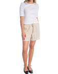 MY ESSENTIAL WARDROBE SHORTS JANNIE OATMEAL W. BLACK_111009.jpg