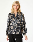 NEO NOIR BLUS NANI CANVAS FLOWER DARK NAVY_93186.jpg