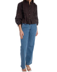 NEO NOIR BLUS PETRINE EMBROIDERY DARK BROWN_109082.jpg