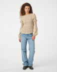 NEO NOIR BLUS POLKA SMOCK SAND_94585.jpg
