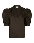 NEO NOIR BLUS ROELLA POPLIN CHOCOLATE BROWN_99600.jpg