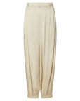 NEO NOIR BYXA FAYLA DRAPY SATIN BALOON DARK SAND_109583.jpg