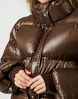 NEO NOIR JACKA RHEA SHINY PUFFER DARK BROWN_101456.jpg
