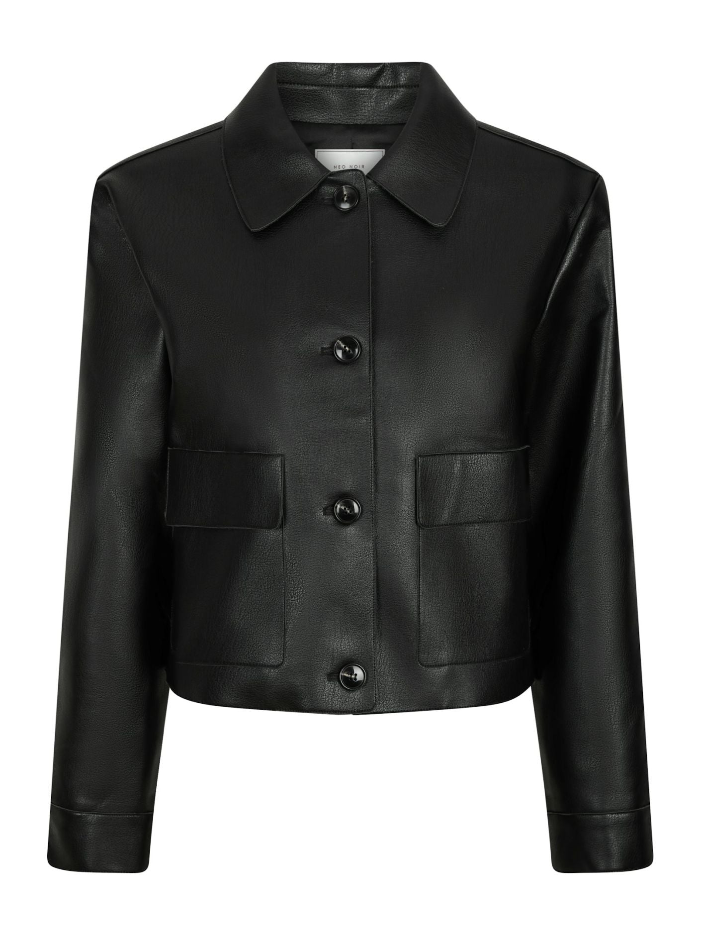 NEO NOIR JACKA ROMANA FAUX PU BLACK_94563.jpg