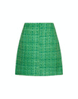 NEO NOIR KJOL HELMINE BOUCLE GREEN_65791.jpg