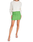 NEO NOIR KJOL HELMINE BOUCLE GREEN_65856.jpg