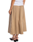 NEO NOIR KJOL YARA POPLIN LIGHT TAUPE_111265.jpg