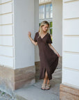 NEO NOIR KLÄNNING BOMBA SOLID DARK BROWN_111330.jpg
