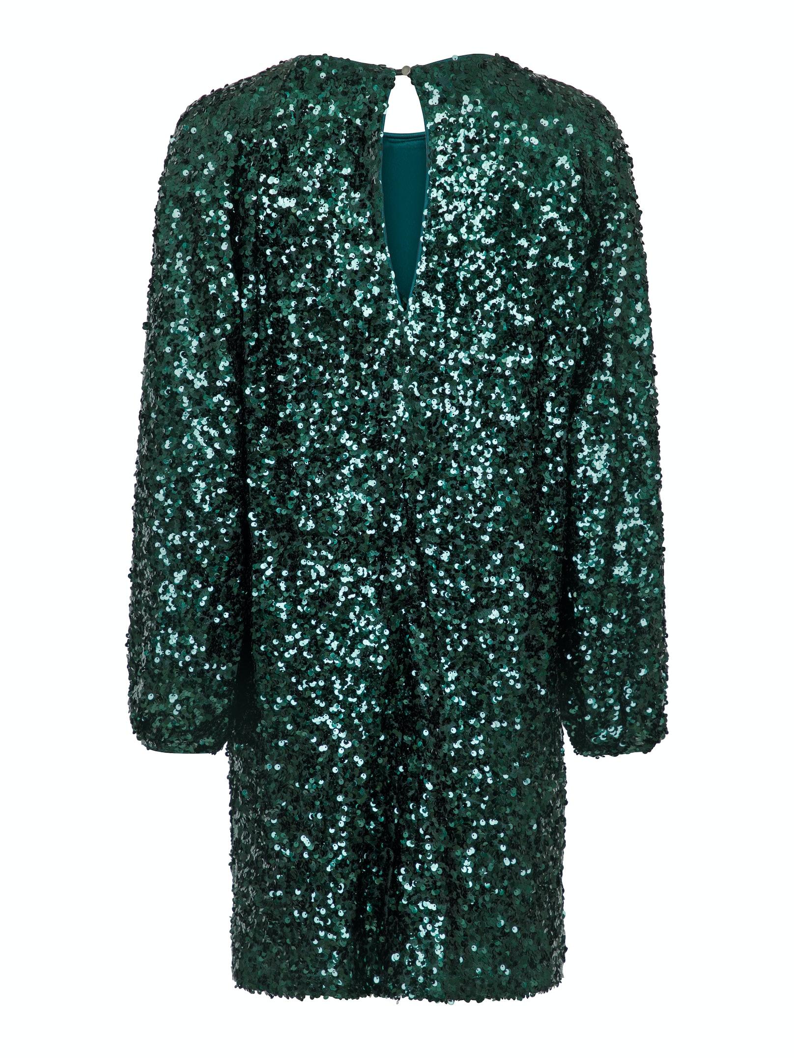 NEO NOIR KLÄNNING EZRA FALL SEQUINS DARK GREEN_69944.jpg