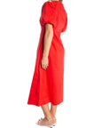 NEO NOIR KLÄNNING ILLANA POPLIN RED_97996.jpg