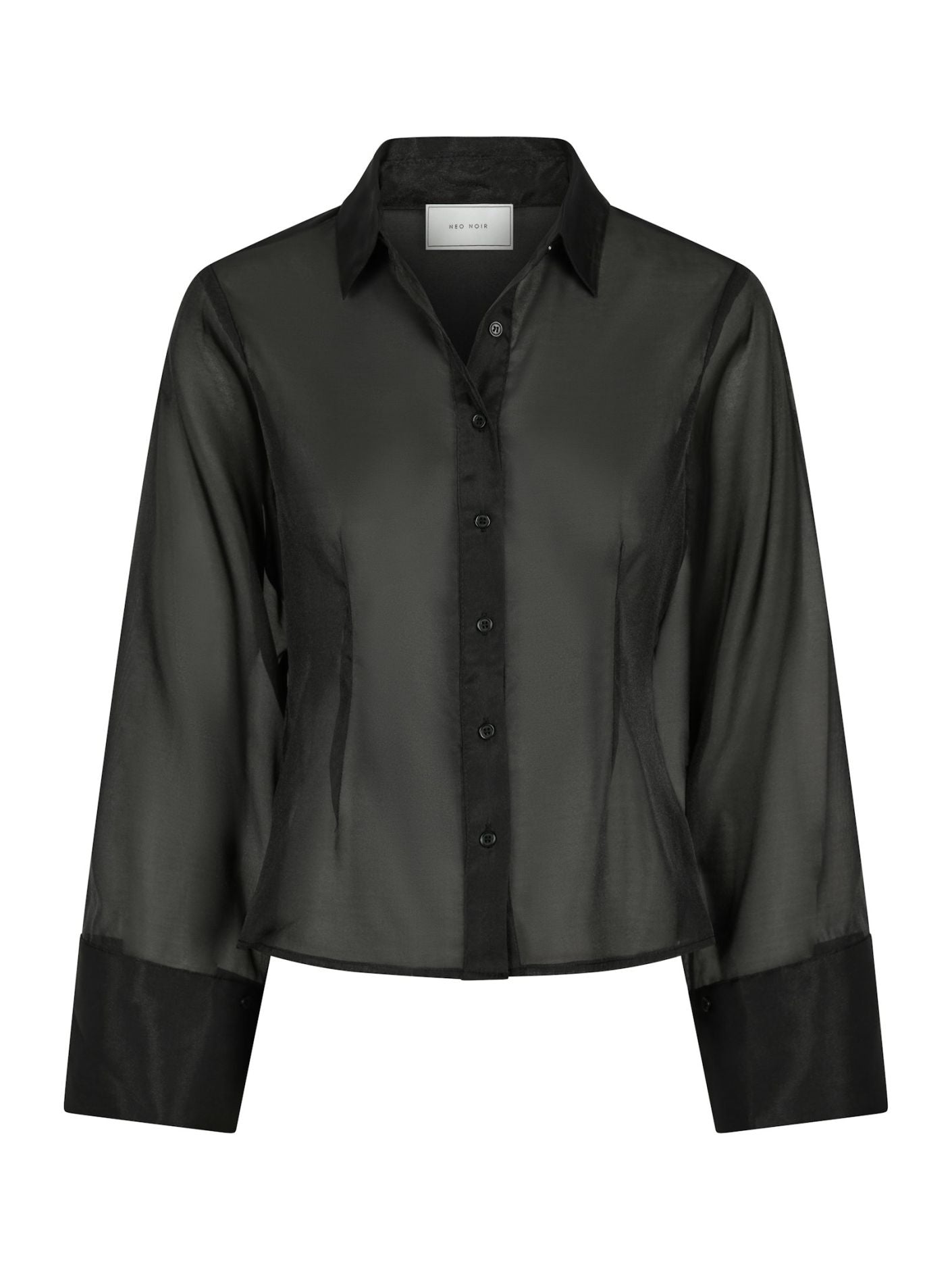 NEO NOIR SKJORTA ROSA ORGANZA BLACK_94408.jpg