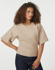 NEO NOIR TOPP ASHA KNIT SAND MELANGE_99607.jpg