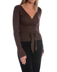 NEO NOIR TOPP NIA JERSEY WRAP CHOCOLATE_104716.jpg