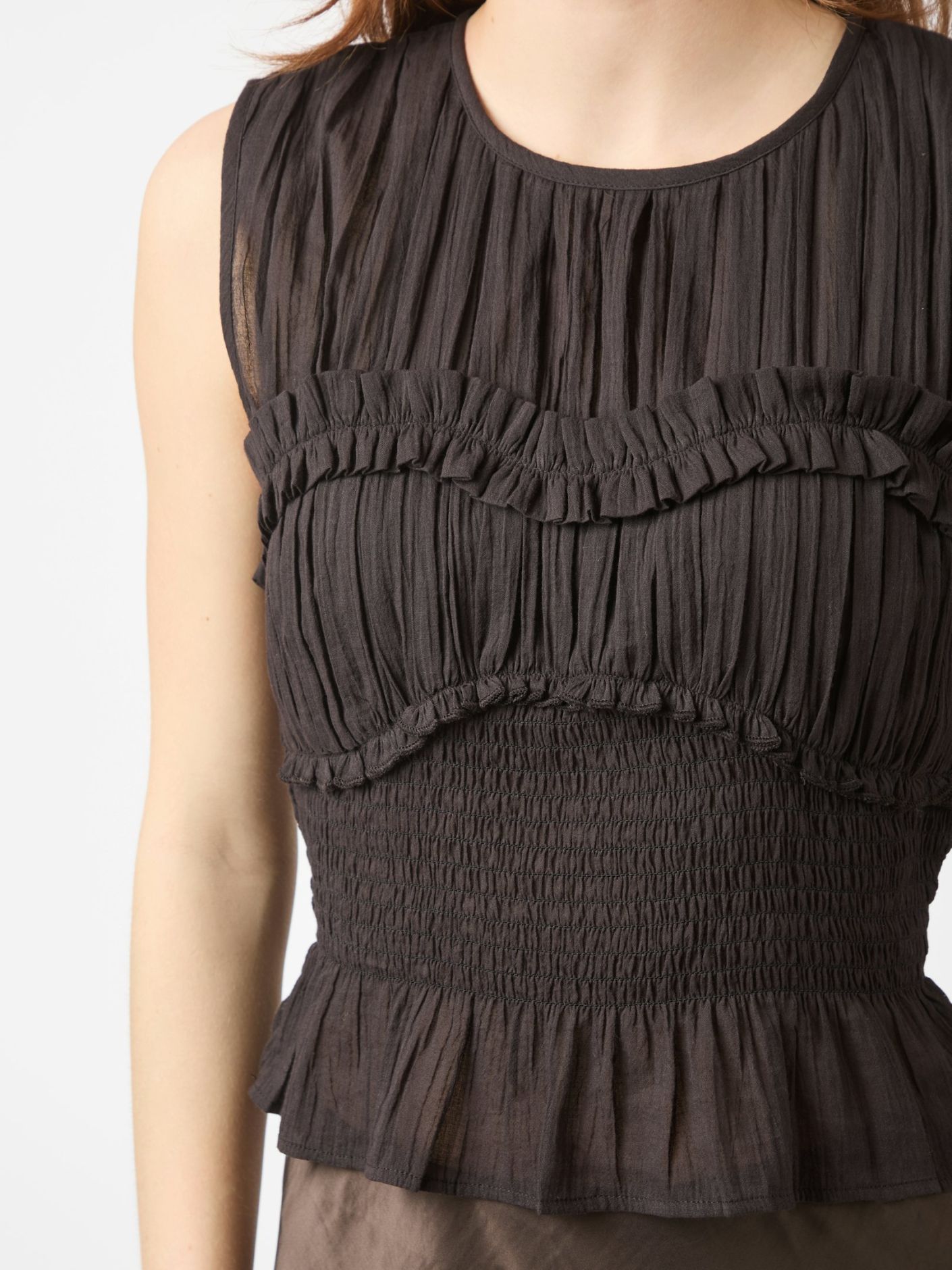 NEO NOIR TOPP TIRIL S VOILE DARK BROWN_99652.jpg