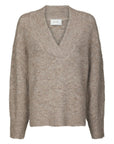 NEO NOIR TRÖJA MELLI FLUFFY KNIT BEIGE MELANGE_112002.jpg