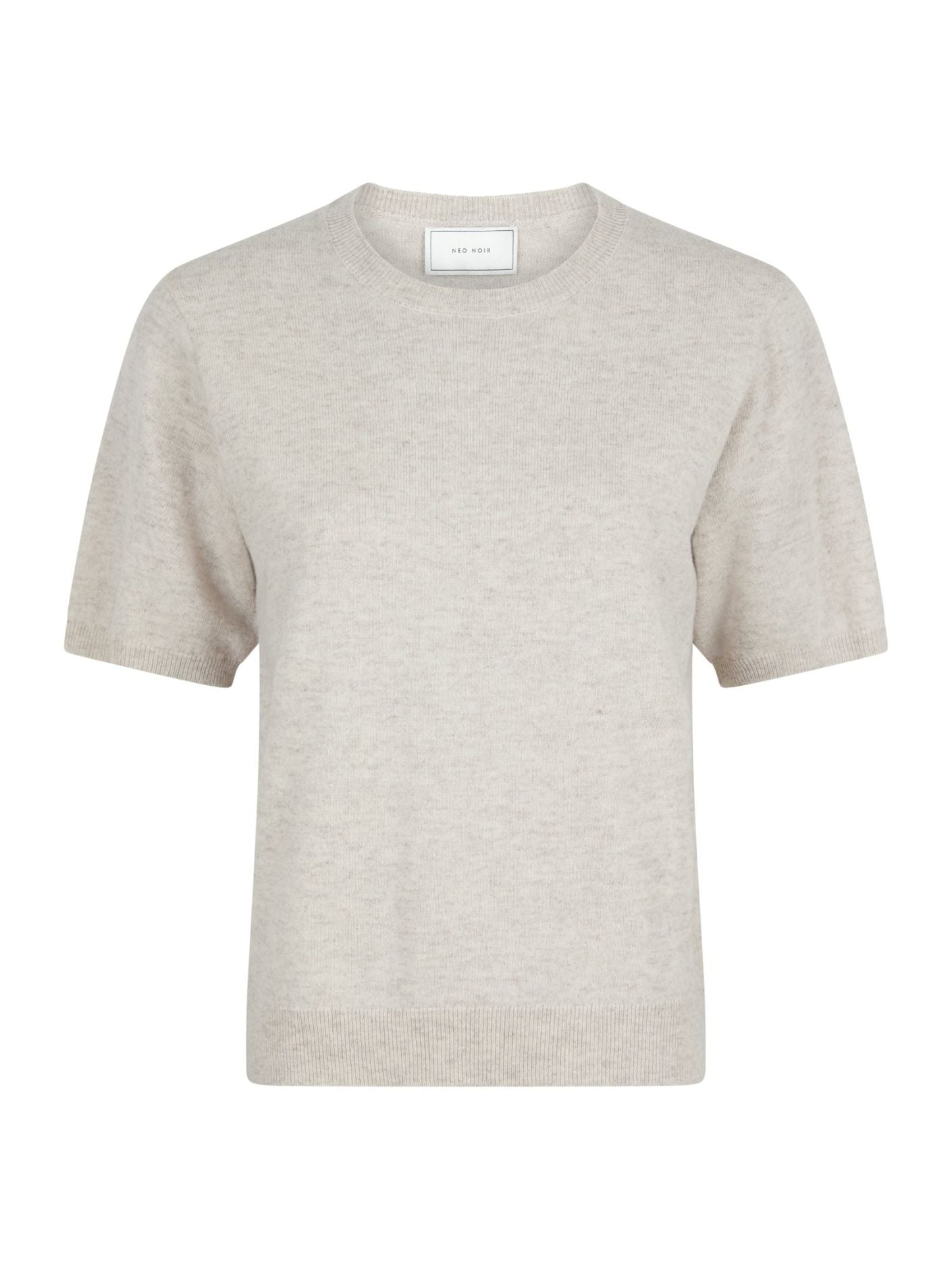 NEO NOIR TRÖJA MISSY KNIT TEE SAND MELANGE_89888.jpg