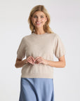 NEO NOIR TRÖJA MISSY KNIT TEE SAND MELANGE_89889.jpg