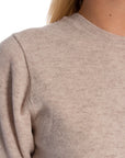 NEO NOIR TRÖJA MISSY KNIT TEE SAND MELANGE_90190.jpg