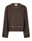NEO NOIR TRÖJA ROEME STITCH BROWN MELANGE_100295.jpg