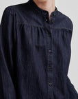 SECOND FEMALE SKJORTA DERA DENIM DARK BLUE_100140.jpg
